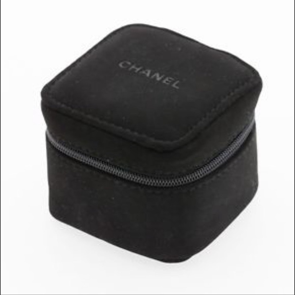 Chanel watch jewelry travel pouch box